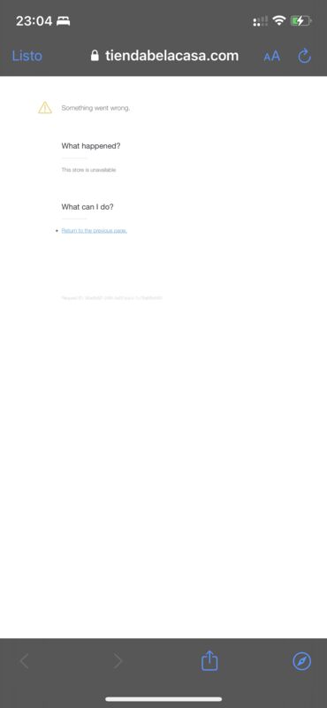 tiendabelacasa.com | soporto@tiendabelacasa.com | Sitio web fraudulento